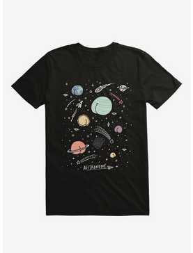 Asstronomy Space Black T-Shirt, , hi-res