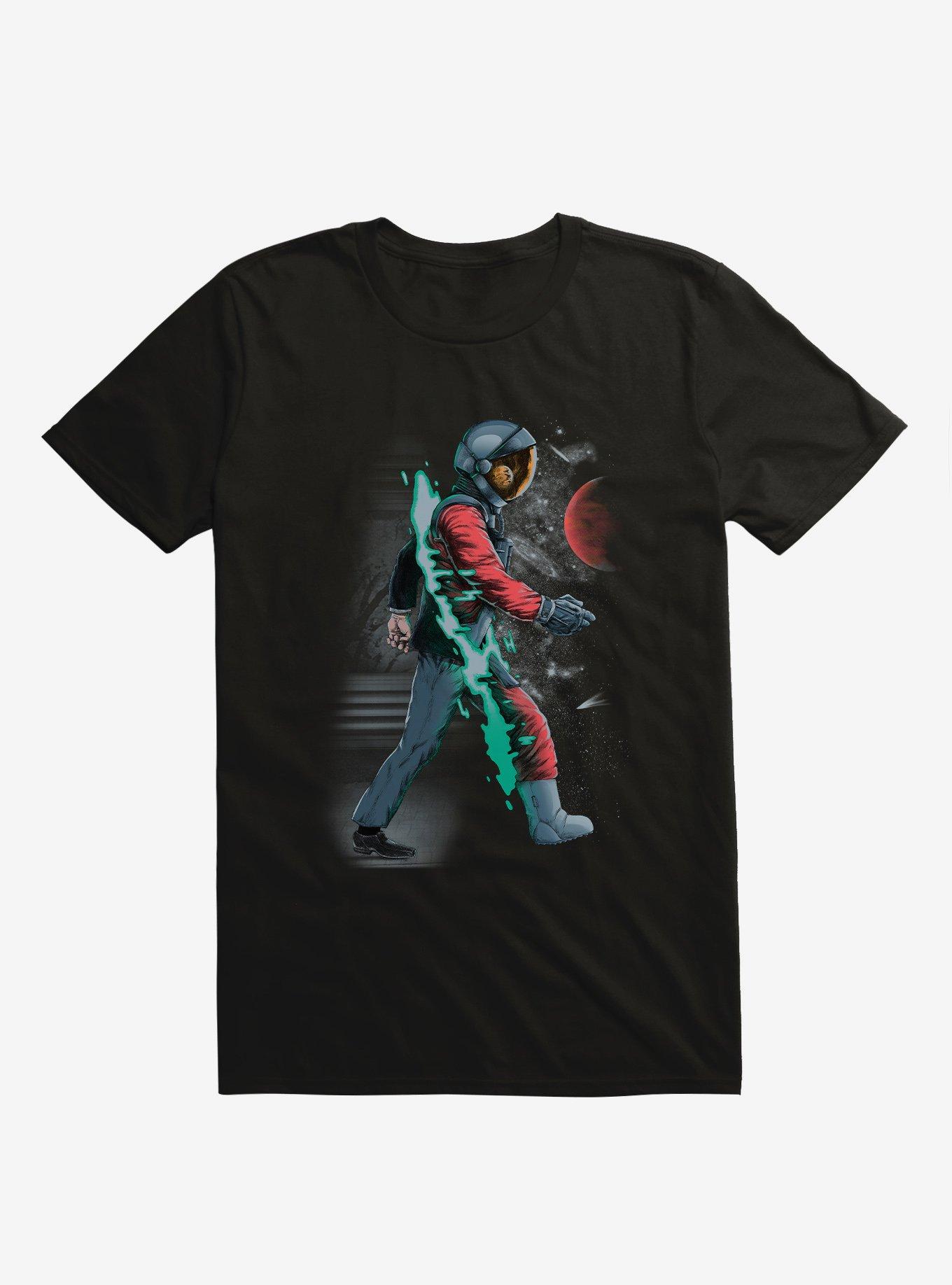 Forward Spacesuit Black T-Shirt, BLACK, hi-res
