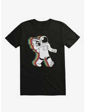 Funkalicious Astronaut Space Black T-Shirt, , hi-res