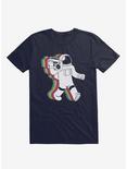 Funkalicious Astronaut Space Navy Blue T-Shirt, NAVY, hi-res