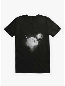 Help! Moon Stars Black T-Shirt, , hi-res