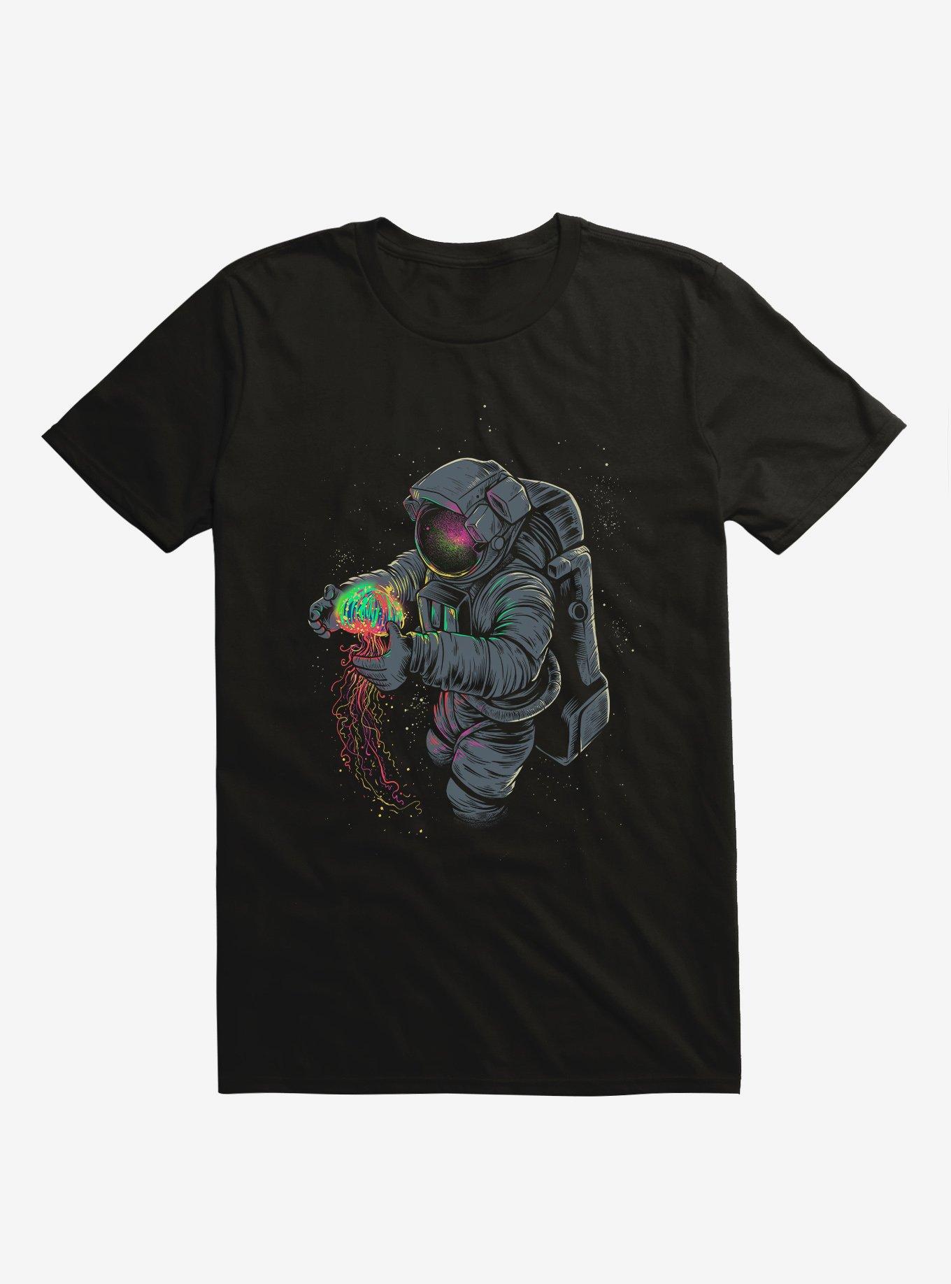 THRDLESS Jellyspace Astronaut Black T-Shirt