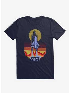 STS-1 Space Shuttle Navy Blue T-Shirt, , hi-res