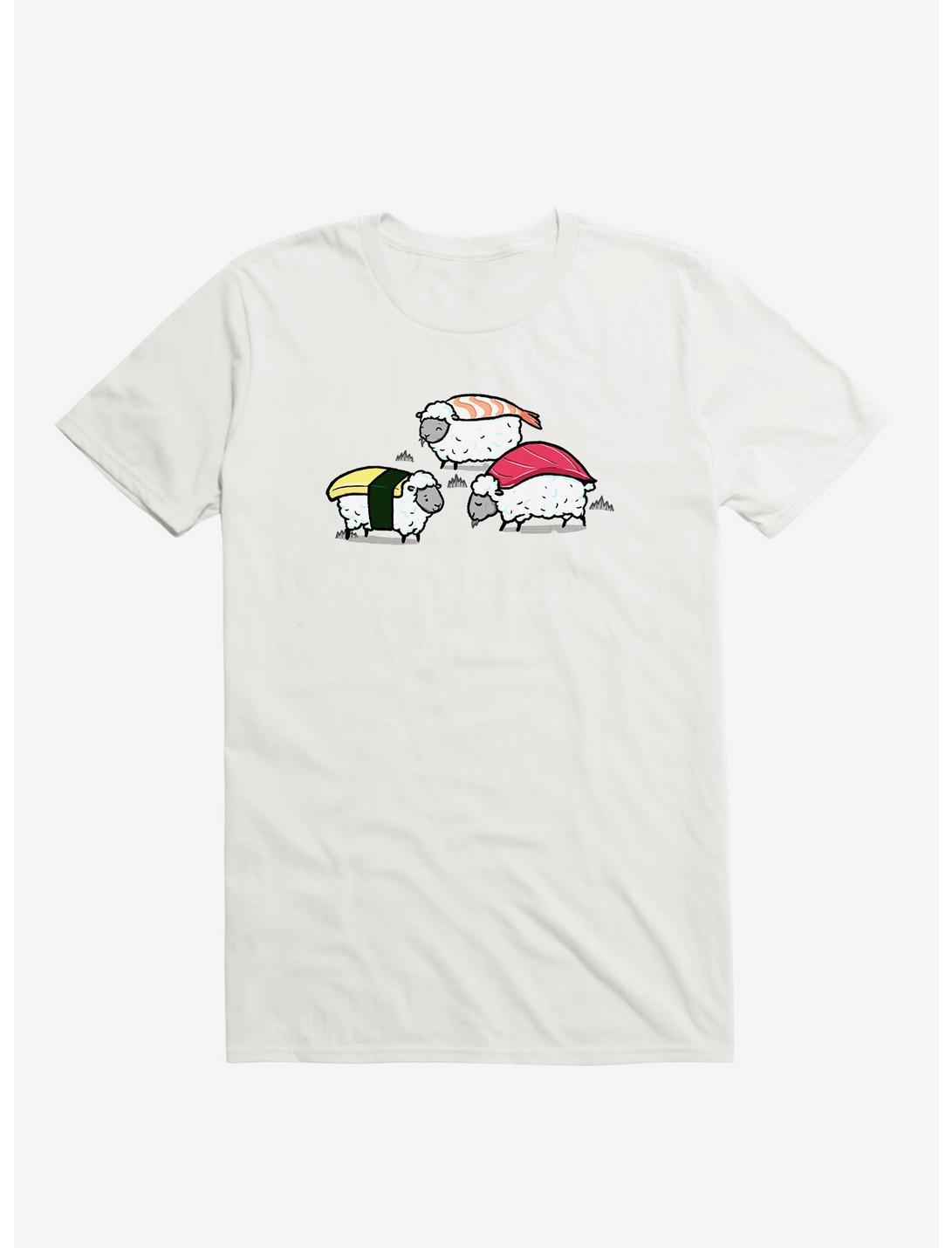 Susheep! Sushi Sheep White T-Shirt, WHITE, hi-res