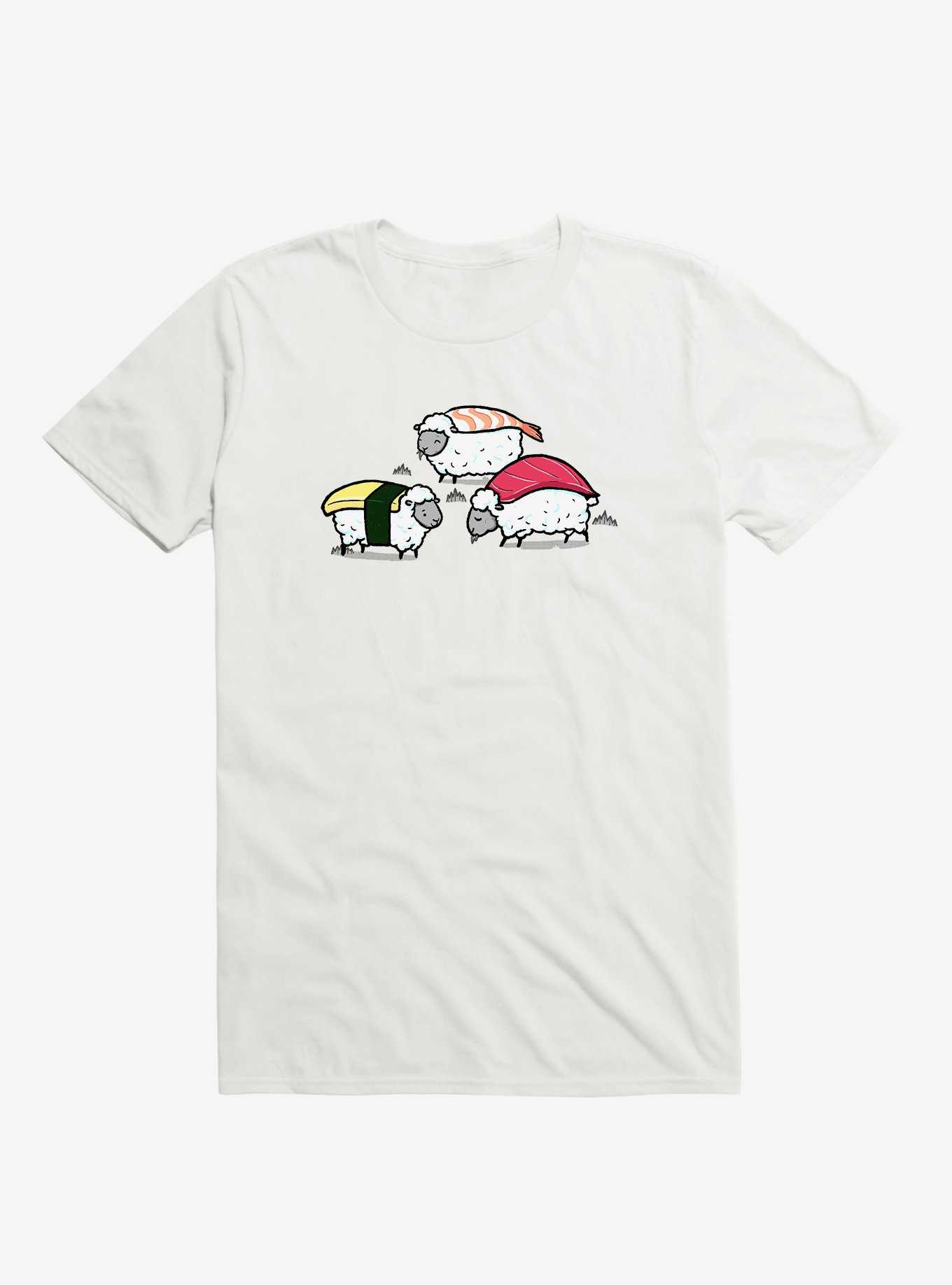 Susheep! Sushi Sheep White T-Shirt, , hi-res