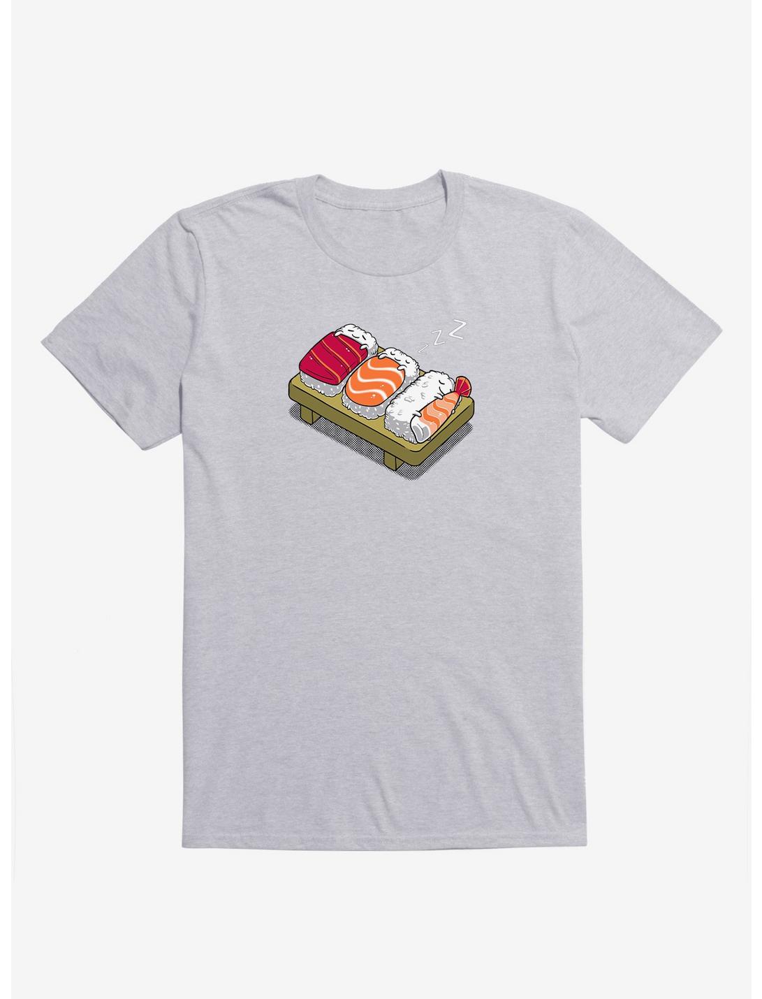 Sleeping Sushi Sport Grey T-Shirt, SPORT GRAY, hi-res