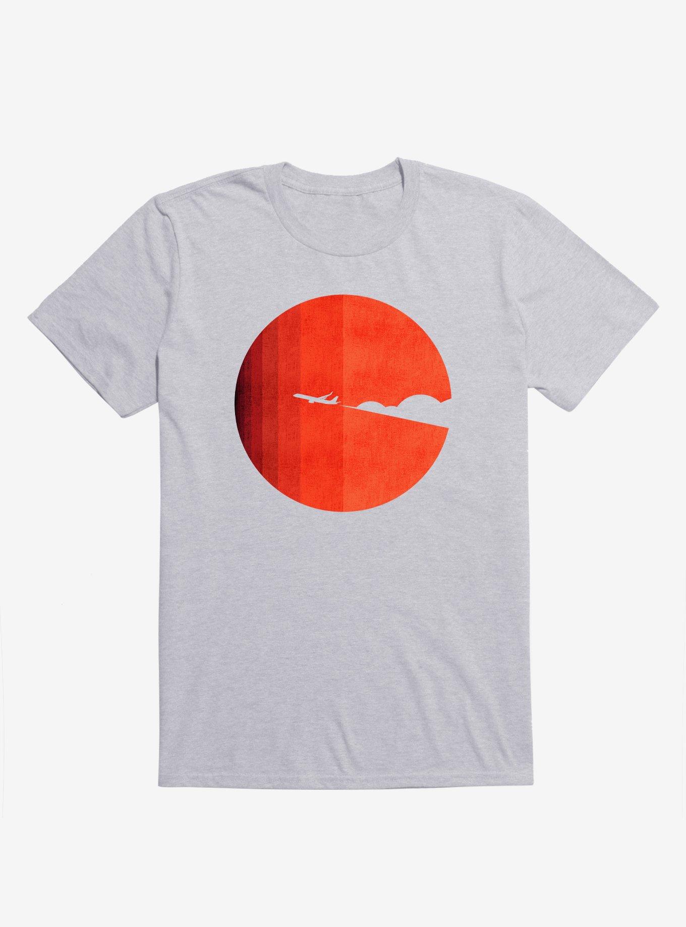 The Long Goodbye Plane Sport Grey T-Shirt, SPORT GRAY, hi-res