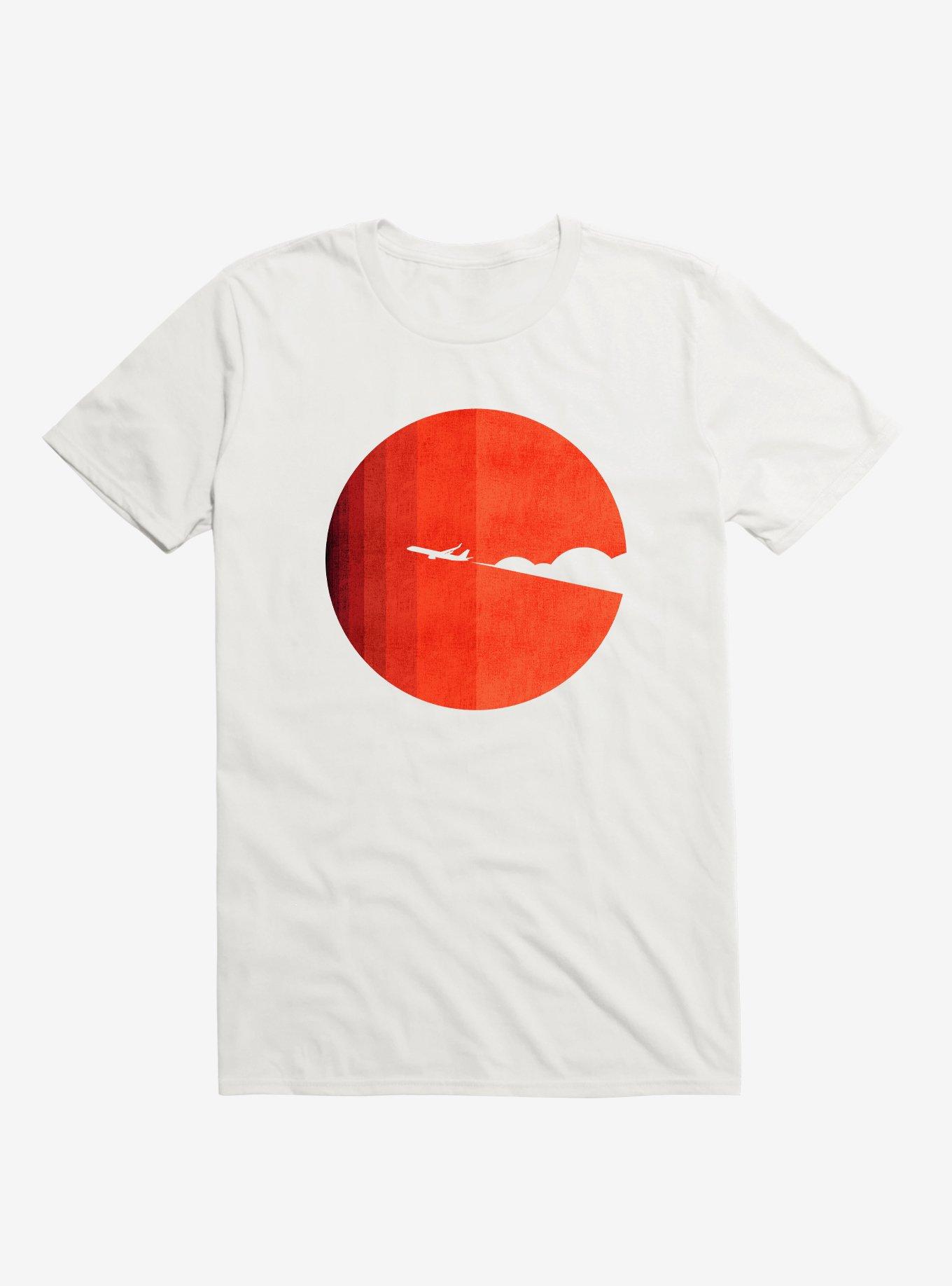 The Long Goodbye Plane White T-Shirt, WHITE, hi-res