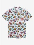 Marvel Tropical Woven Button-Up - BoxLunch Exclusive, GREEN, hi-res