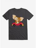 Gremlins Adorable Gizmo Driving T-Shirt, DARK GREY, hi-res