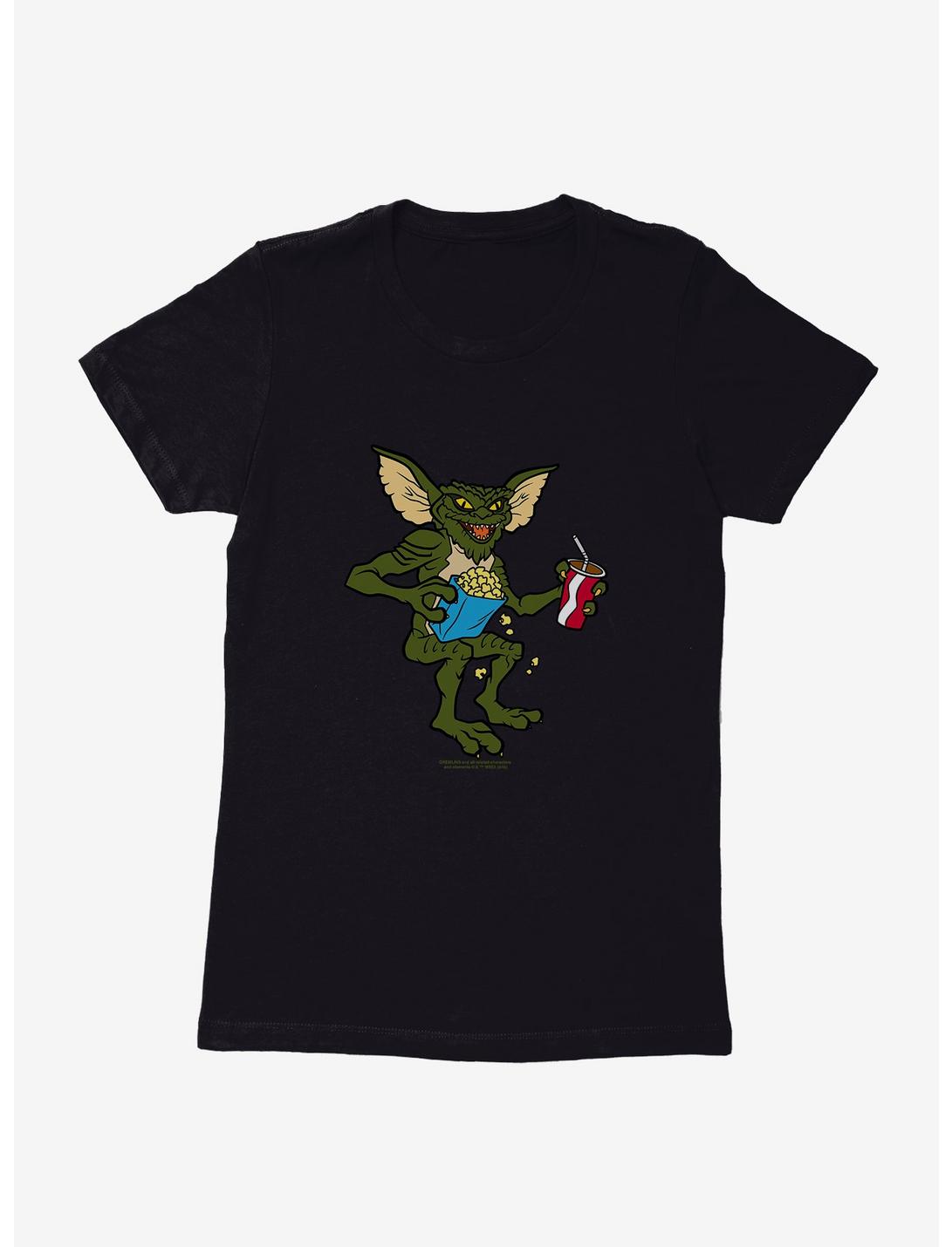 Gremlins Eating Popcorn Womens T-Shirt, , hi-res