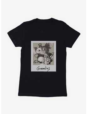 Gremlins Gizmo Black And White Polaroid Womens T-Shirt, , hi-res