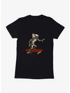 Gremlins Stripe Riding Skateboard Womens T-Shirt, , hi-res