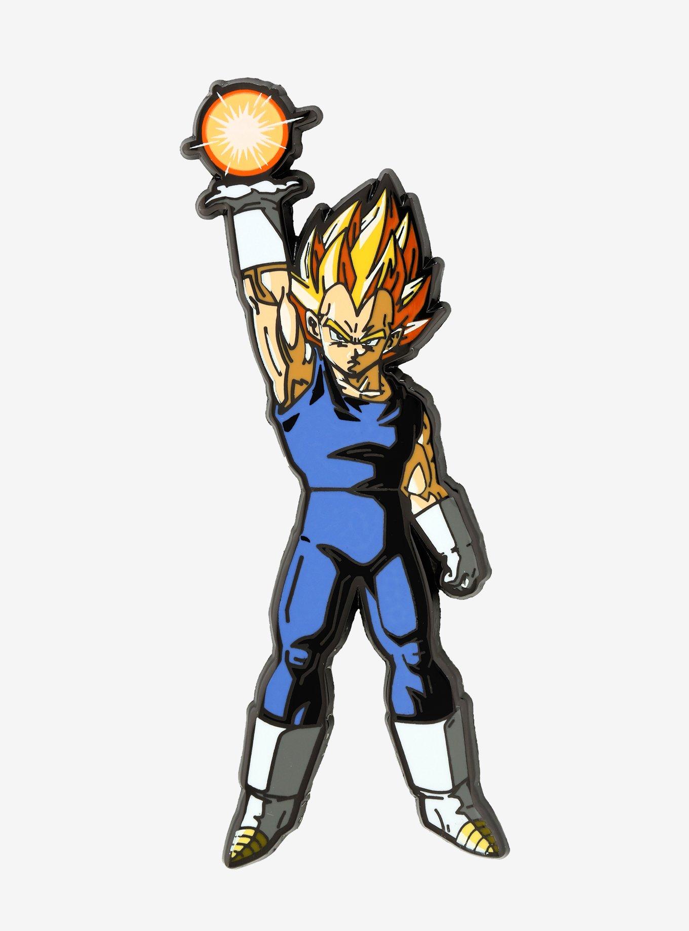FiGPiN Dragon Ball Z Super Saiyan Vegeta Enamel Pin, , hi-res