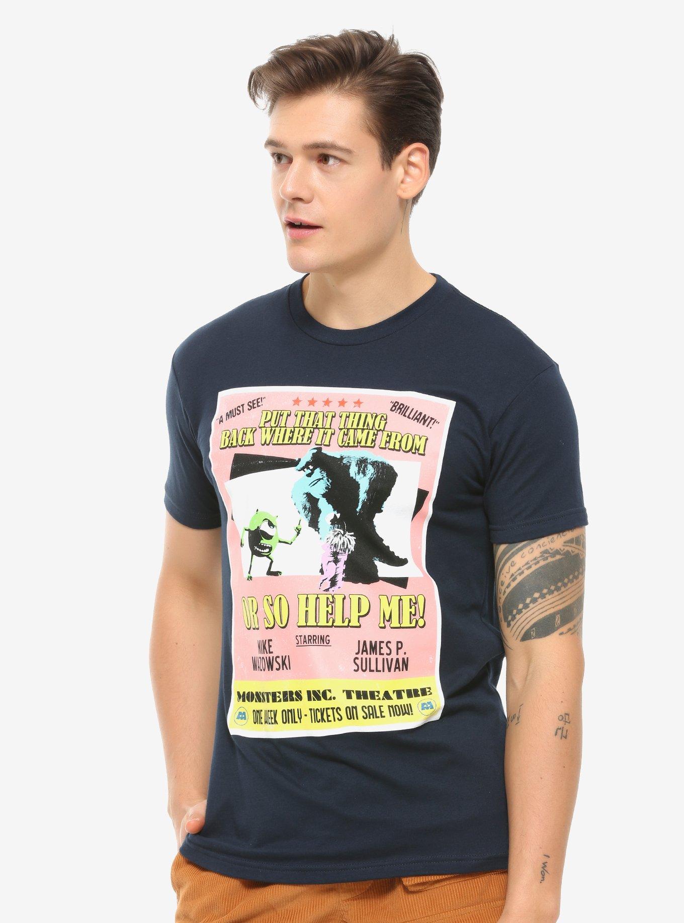 Disney Pixar Monsters, Inc. Poster T-Shirt, , hi-res