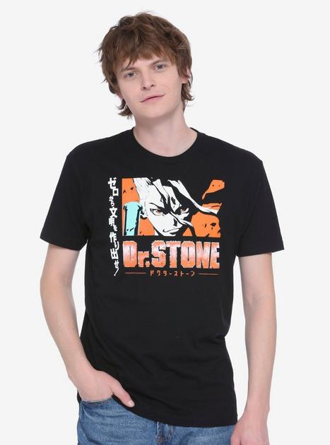 Dr. Stone Comic Strip Face T-Shirt - BoxLunch Exclusive | BoxLunch