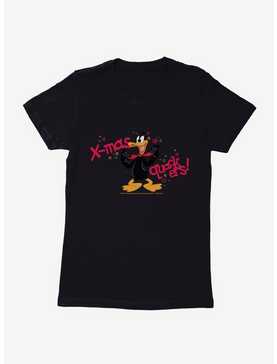 Looney Tunes Daffy Duck X-Mas Quackers Womens T-Shirt, , hi-res