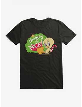 Looney Tunes Holiday Tweety Bird Naughty And Nice T-Shirt, , hi-res