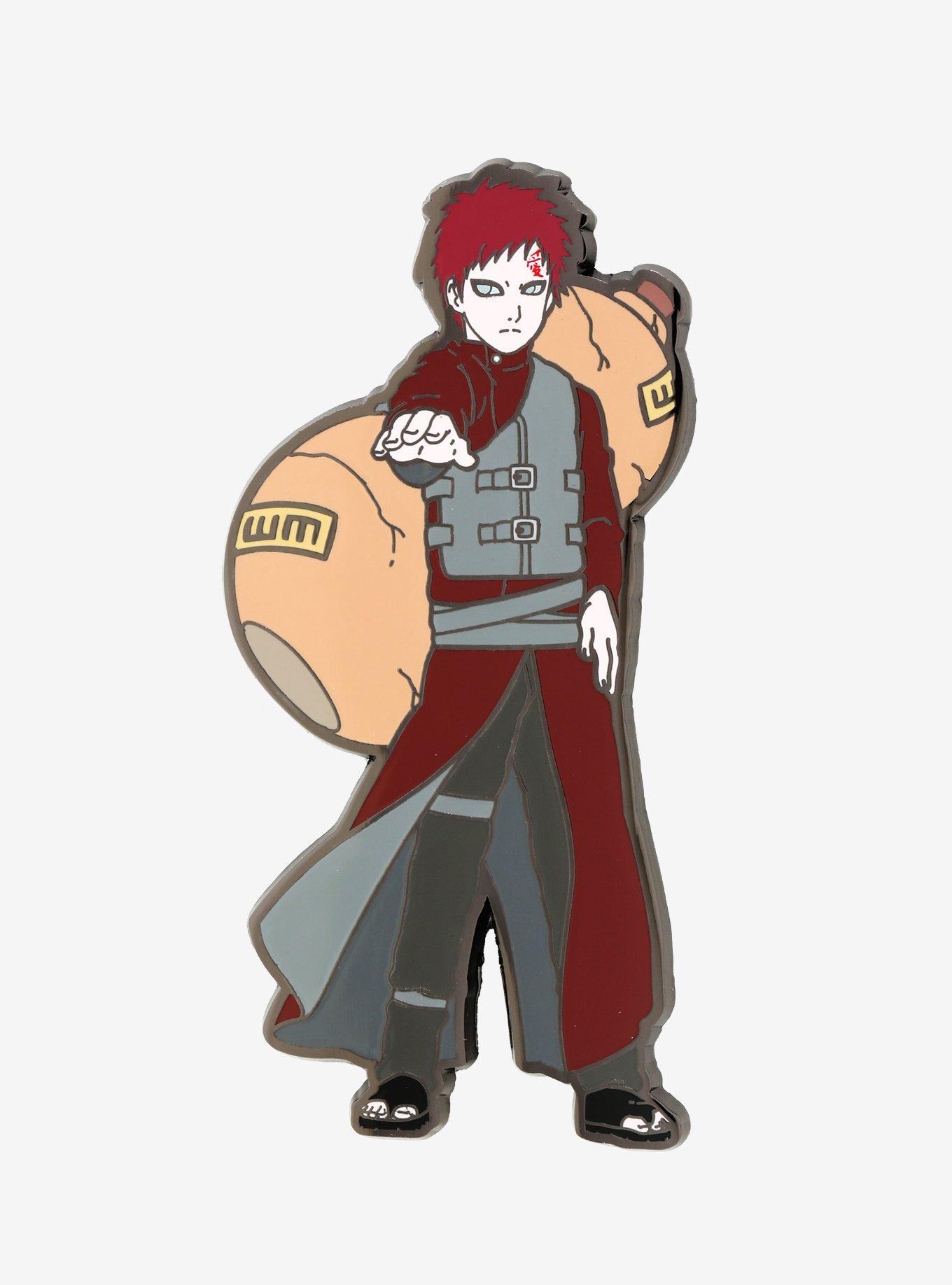 FiGPiN Naruto Shippuden Gaara Collectible Enamel Pin, , hi-res