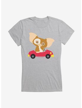 Gremlins Adorable Gizmo Driving Girls T-Shirt, HEATHER, hi-res