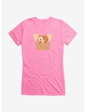 Gremlins Adorable Gizmo Hanging Out Girls T-Shirt, CHARITY PINK, hi-res