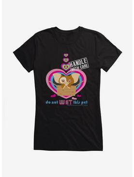 Gremlins Handle With Care Do Not Wet Girls T-Shirt, BLACK, hi-res