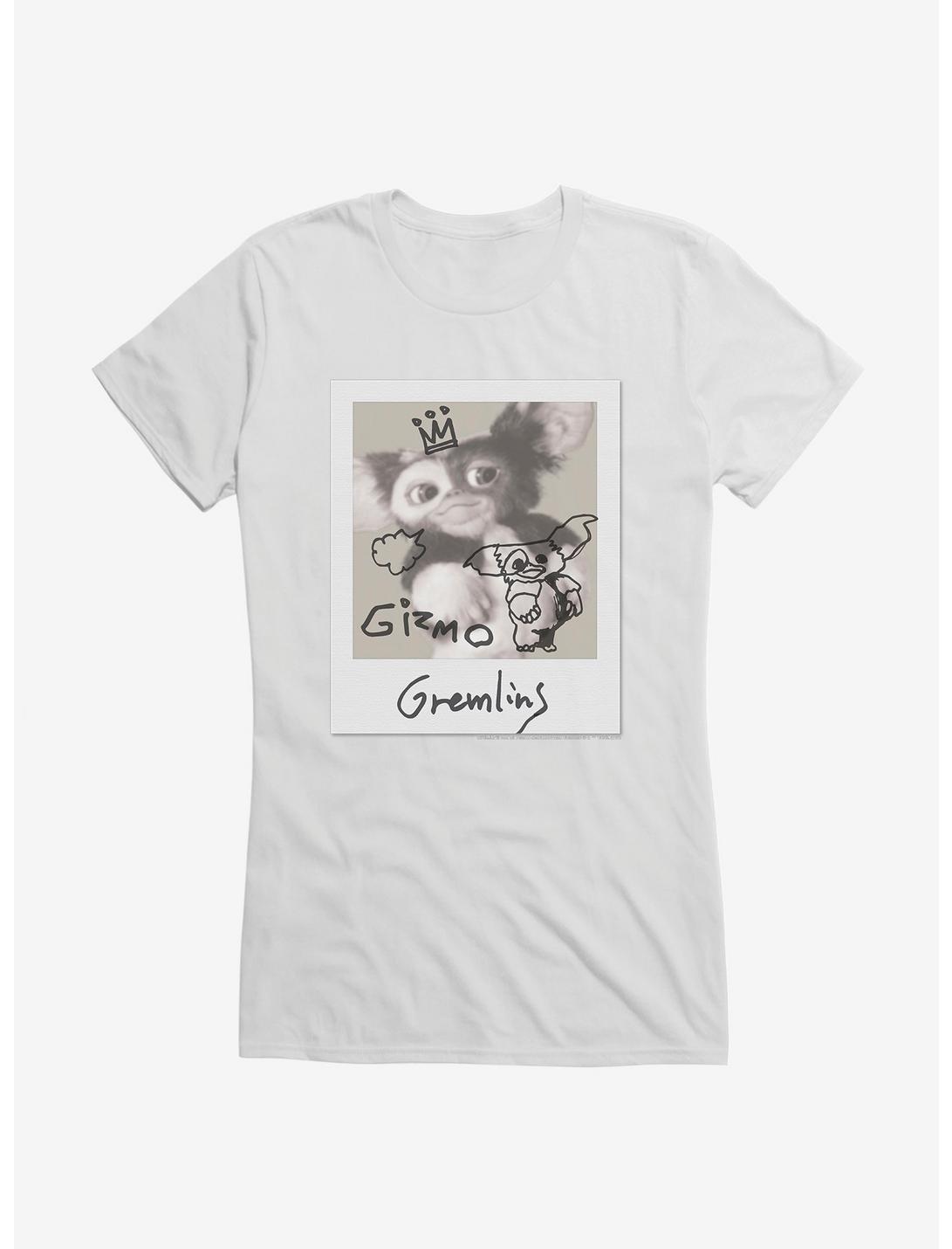 Gremlins Gizmo Black And White Polaroid Girls T-Shirt, , hi-res