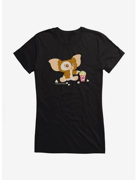 Gremlins Suprised Gizmo Eating Popcorn Girls T-Shirt, , hi-res