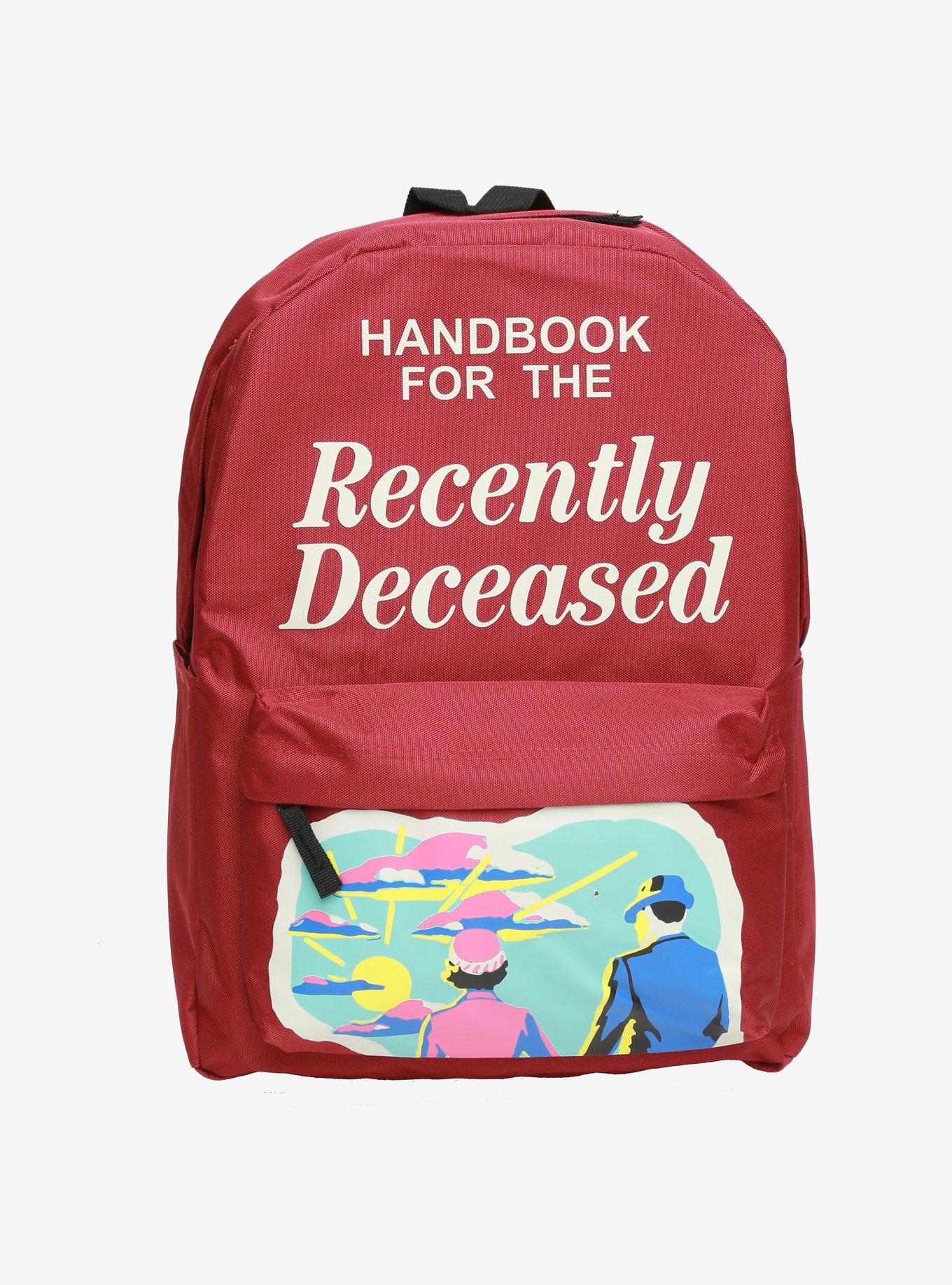 Handbook for the Recently Deceased Beetlejuice Luggage Tag -  Hong Kong