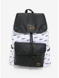 Loungefly Disney Logo Slouch Backpack, , hi-res