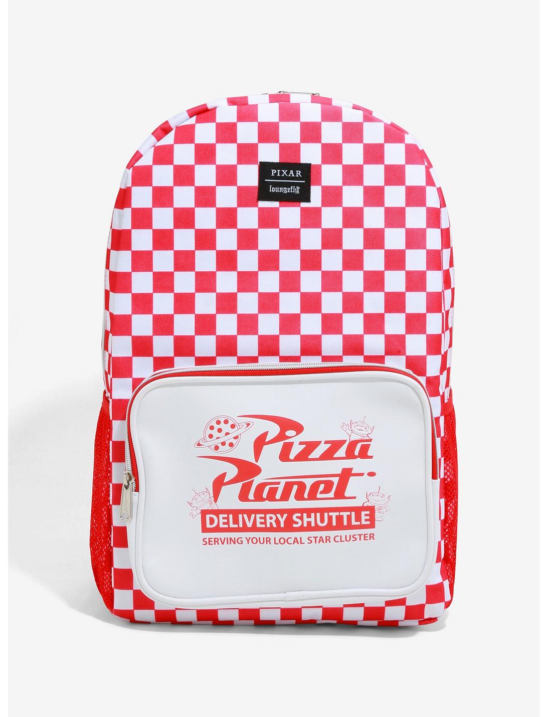 Loungefly Disney Pixar Toy Story Pizza Planet Checkered Backpack, , hi-res