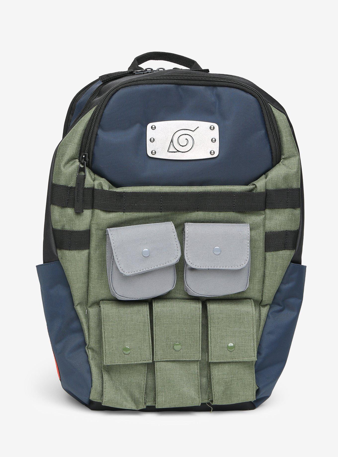 Naruto Shippuden Kakashi Built-Up Backpack, Hot Topic