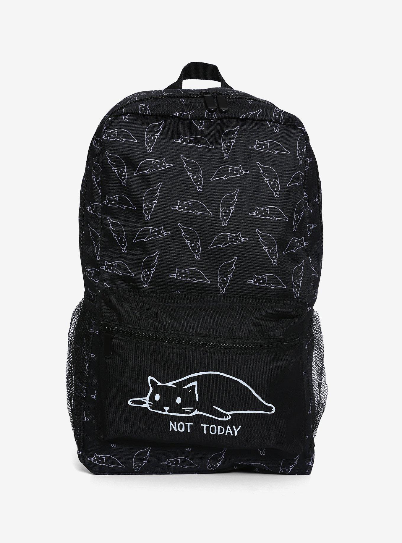 Cat Not Today Backpack, , hi-res
