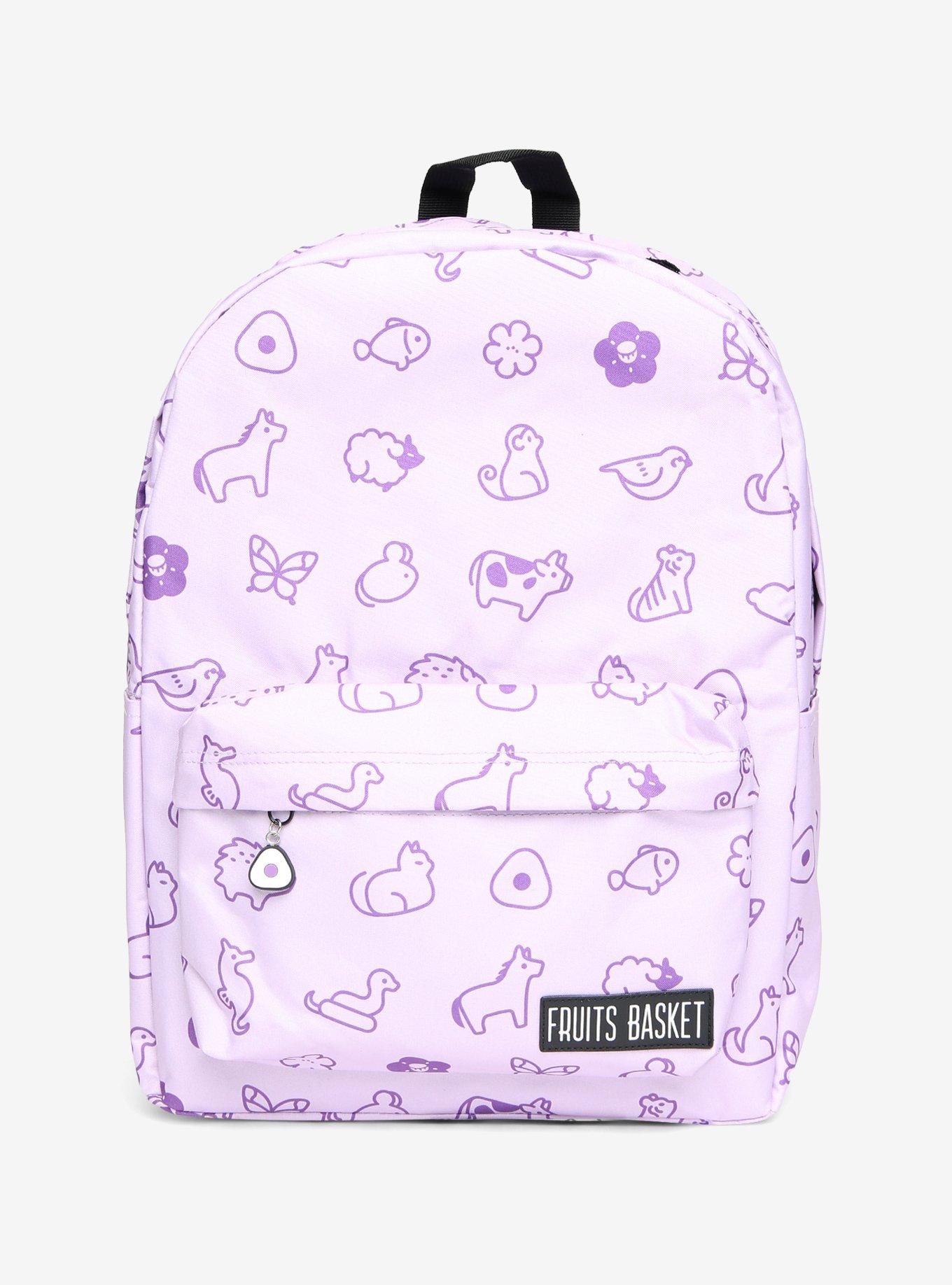 Fruits Basket Animal Icons Backpack, , hi-res