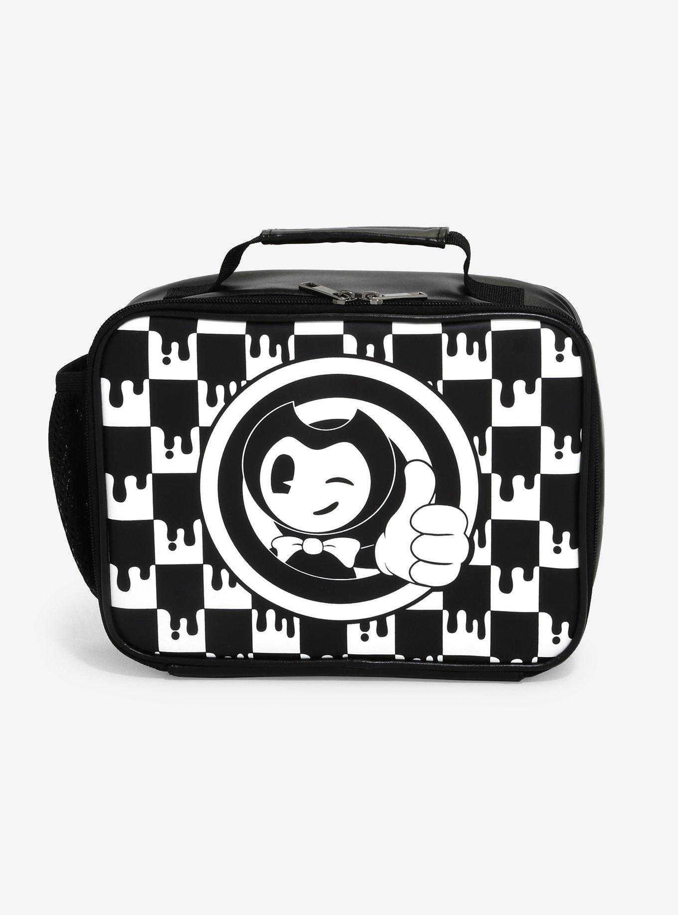 Bendy And The Ink Machine Checkered Lunch Bag Hot Topic