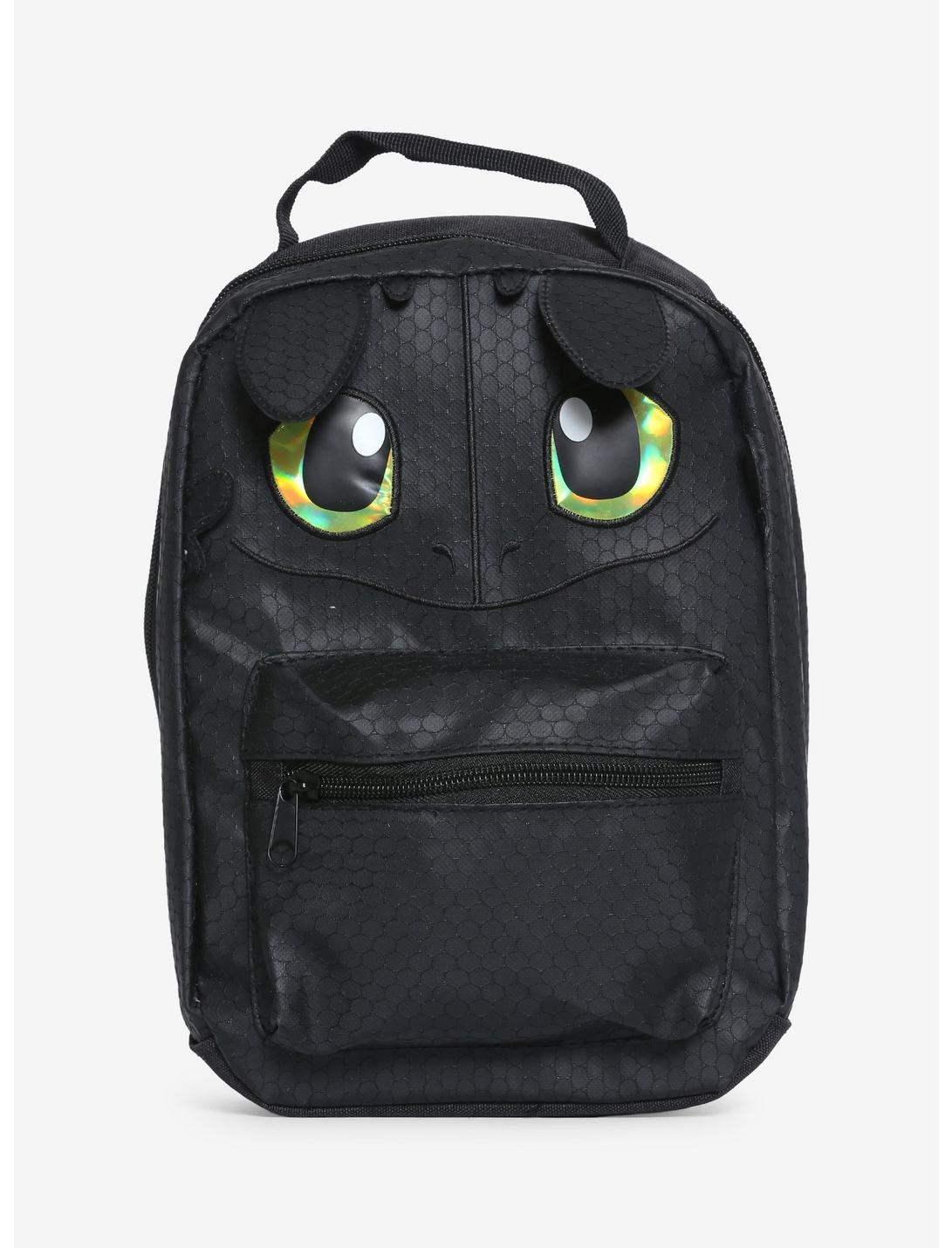 How To Train Your Dragon Toothless Figural Lunch Bag, , hi-res