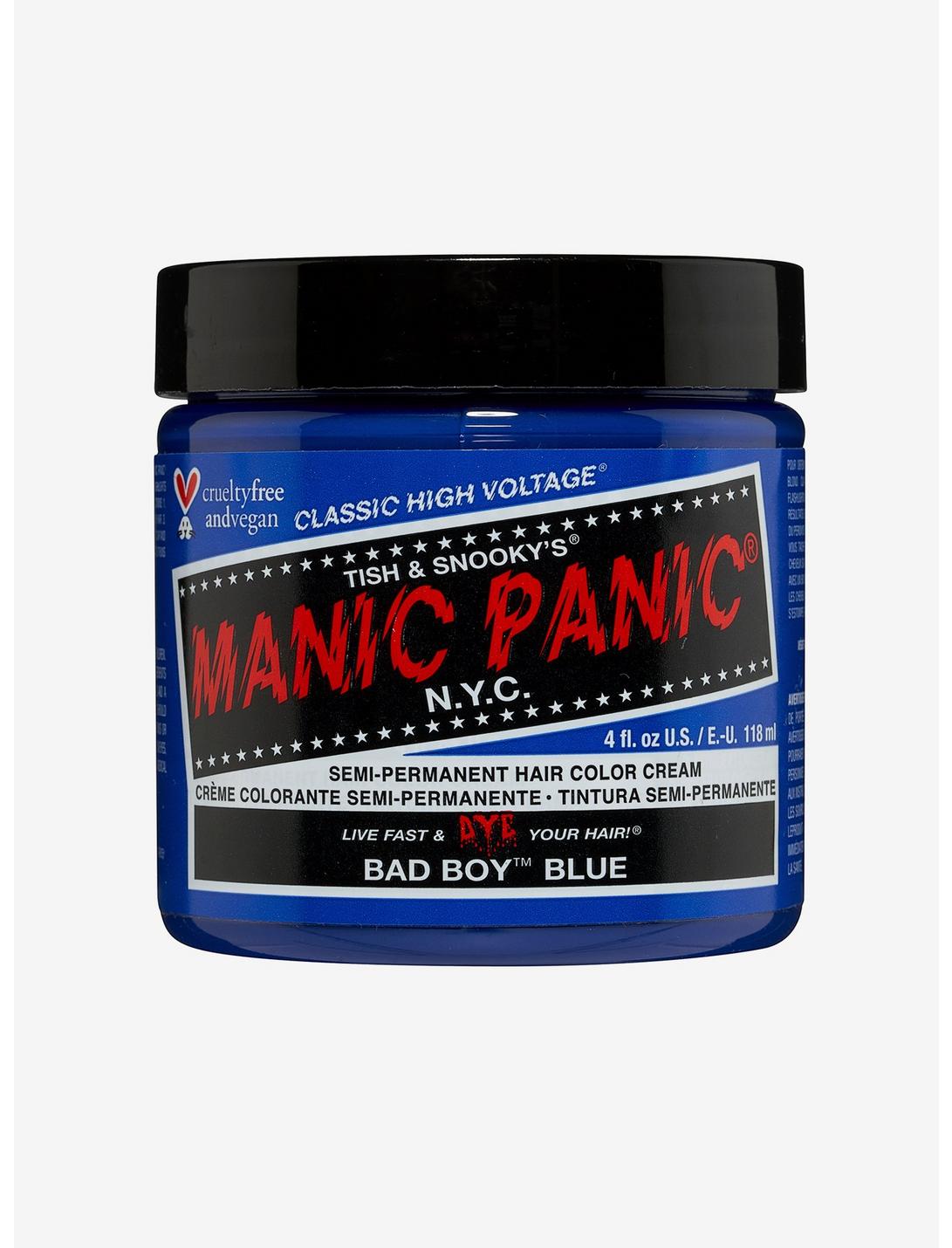 Manic Panic Bad Boy Blue Classic High Voltage Semi-Permanent Hair Dye, , hi-res