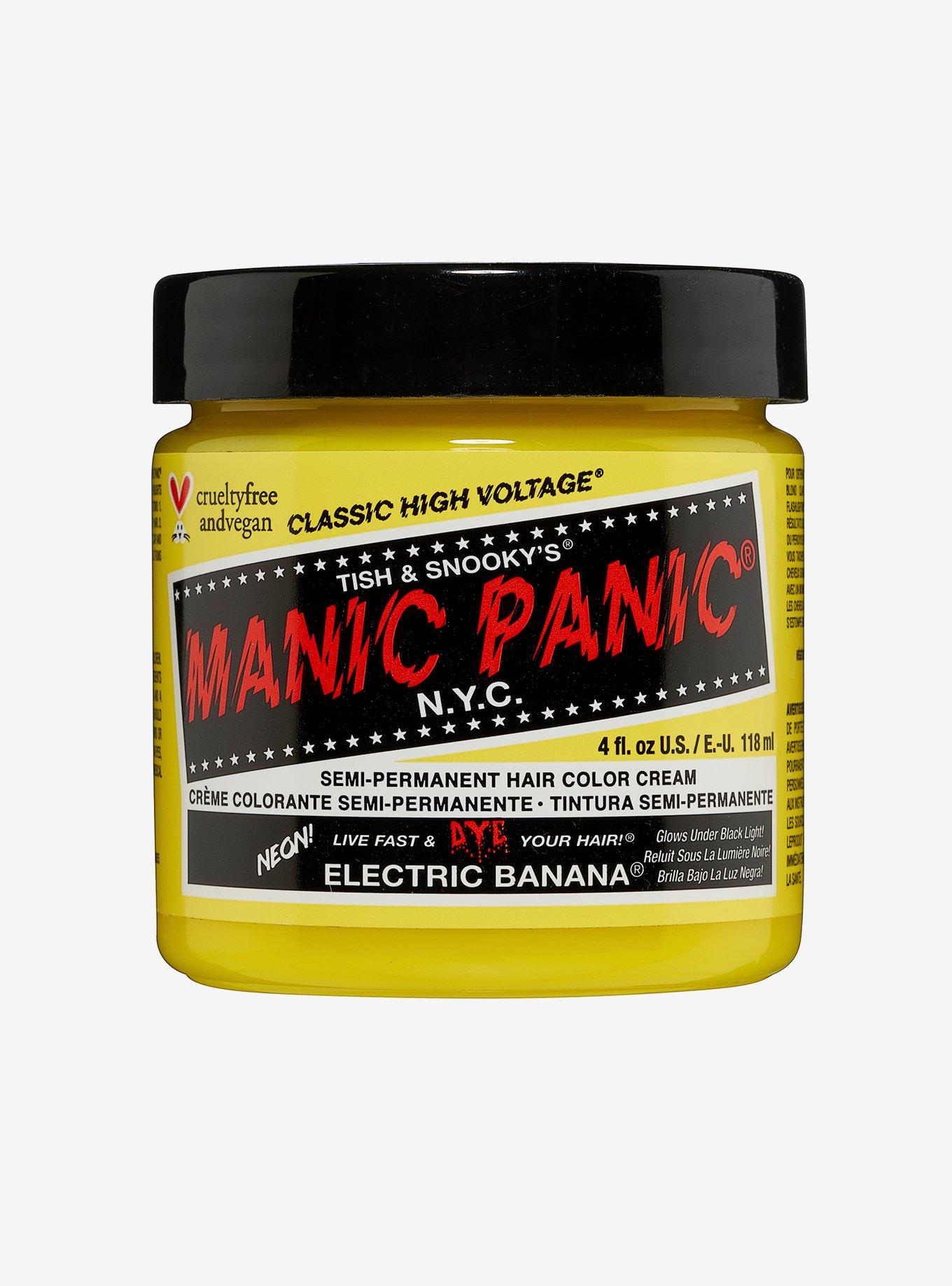 Manic Panic Electric Banana Classic High Voltage Semi-Permanent Hair Dye, , hi-res
