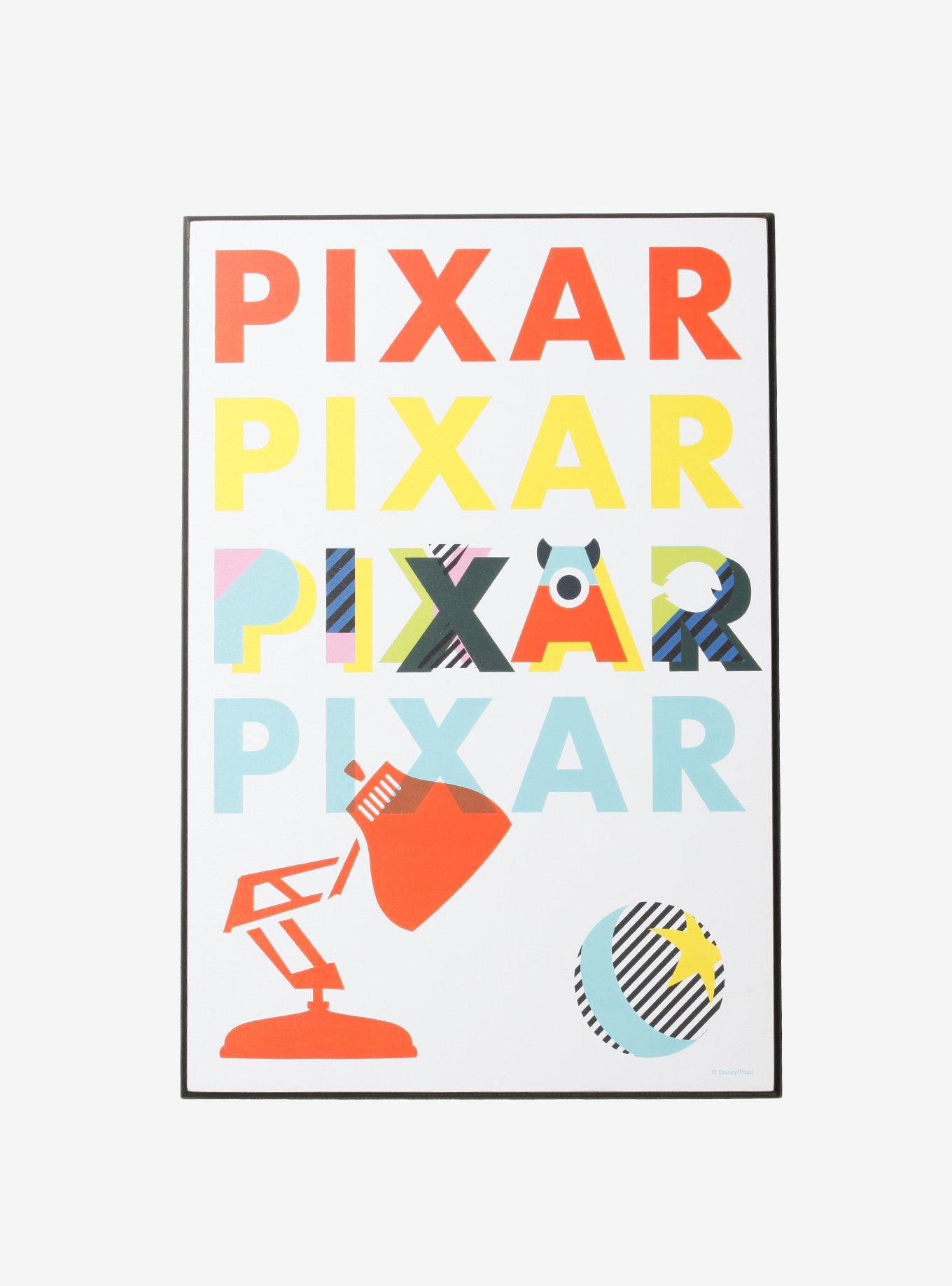 Disney Pixar Logo Wood Wall Art, , hi-res