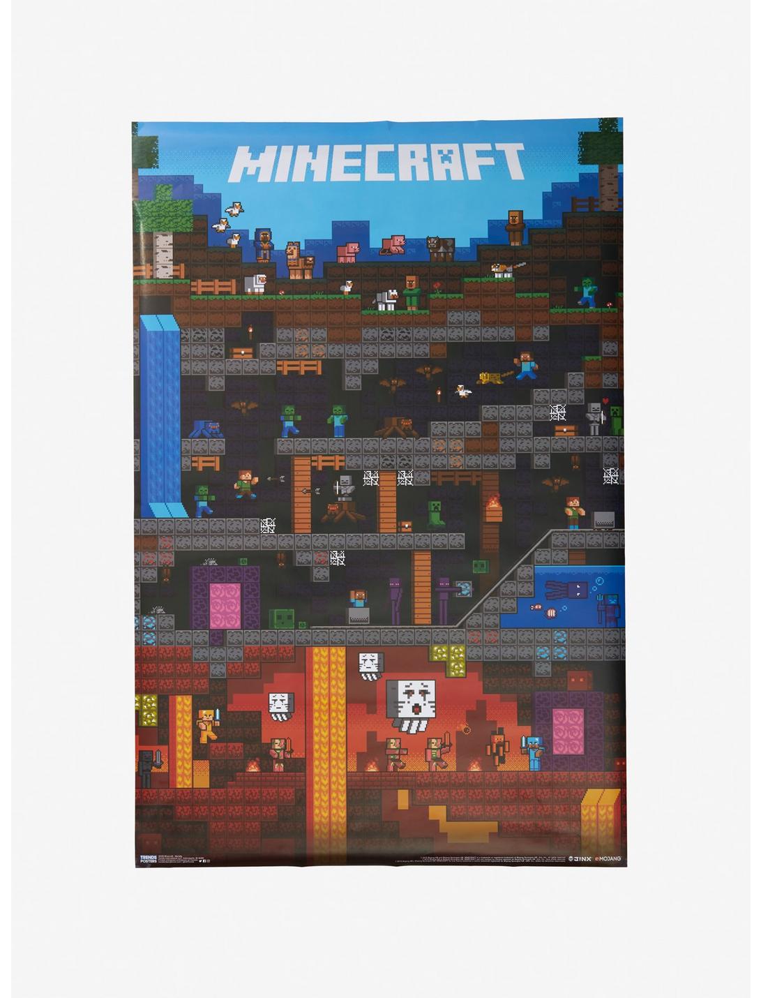 Minecraft Worldly Poster, , hi-res