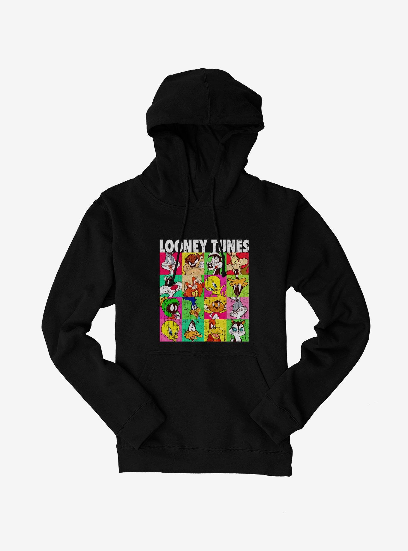 Looney Tunes The Whole Gang Hoodie, BLACK, hi-res