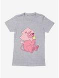 Steven Universe Lion Licker Womens T-Shirt, HEATHER, hi-res