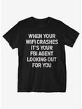 Agent Looking Out T-Shirt, BLACK, hi-res