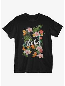 Aloha Tropic Floral T-Shirt, , hi-res