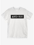 Anti You T-Shirt, WHITE, hi-res