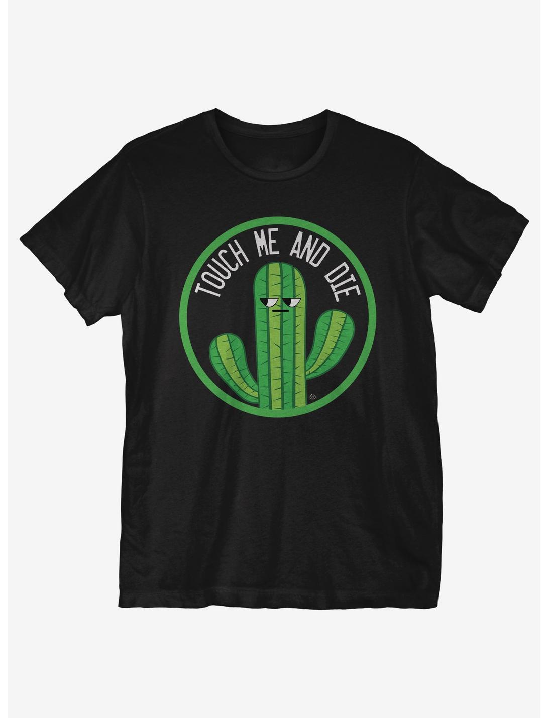 Touch Me And Die T-Shirt, BLACK, hi-res