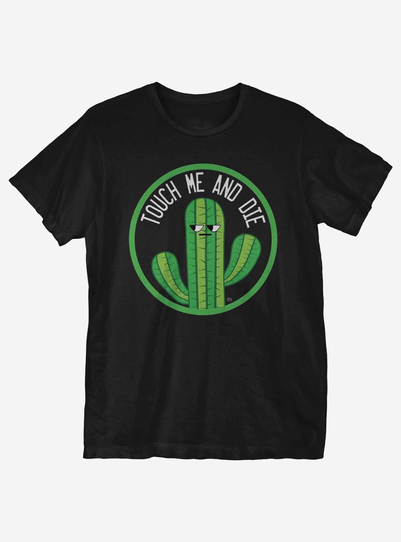 Touch Me And Die T-Shirt, BLACK, hi-res