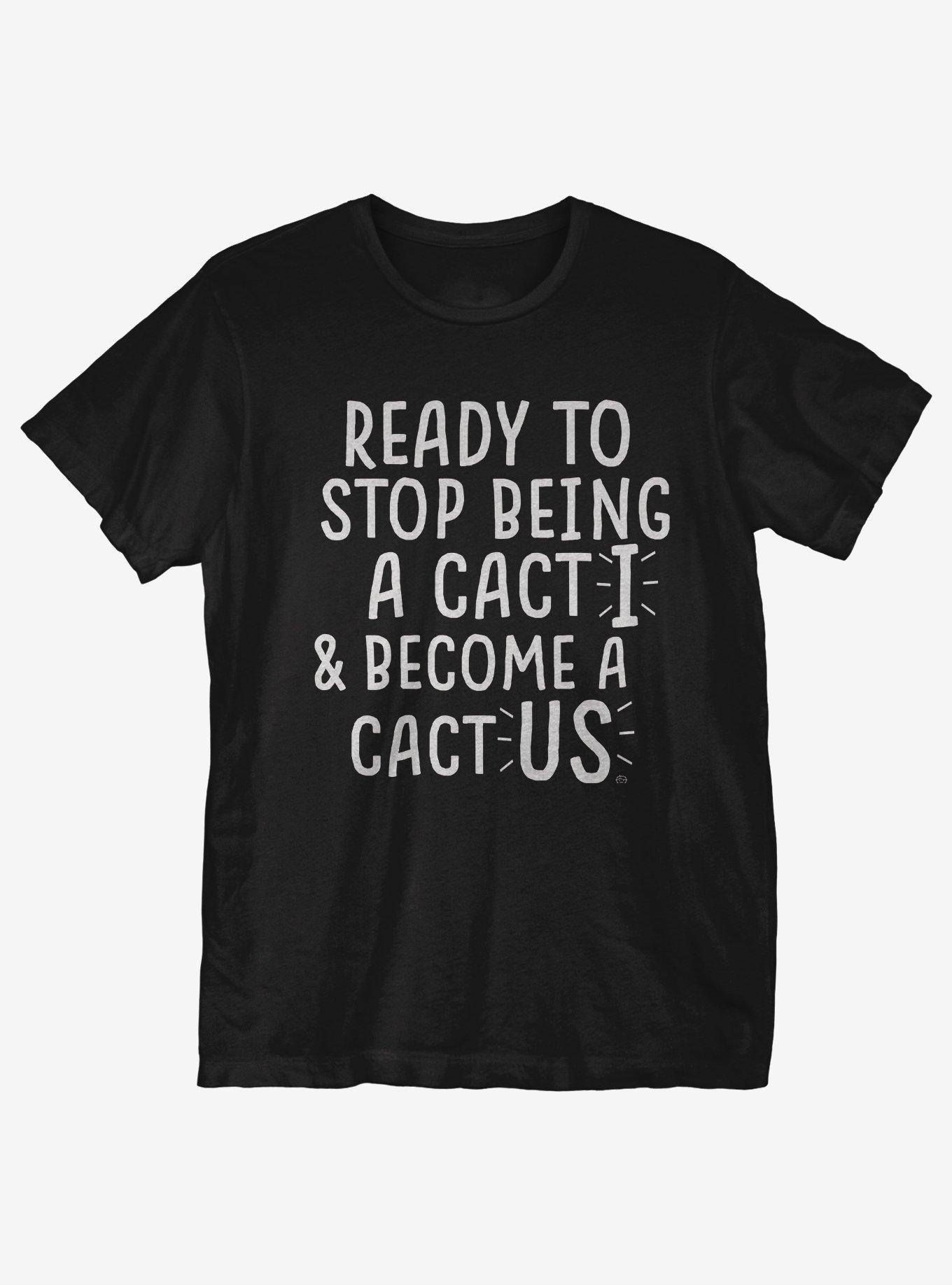 Cacti T-Shirt, BLACK, hi-res