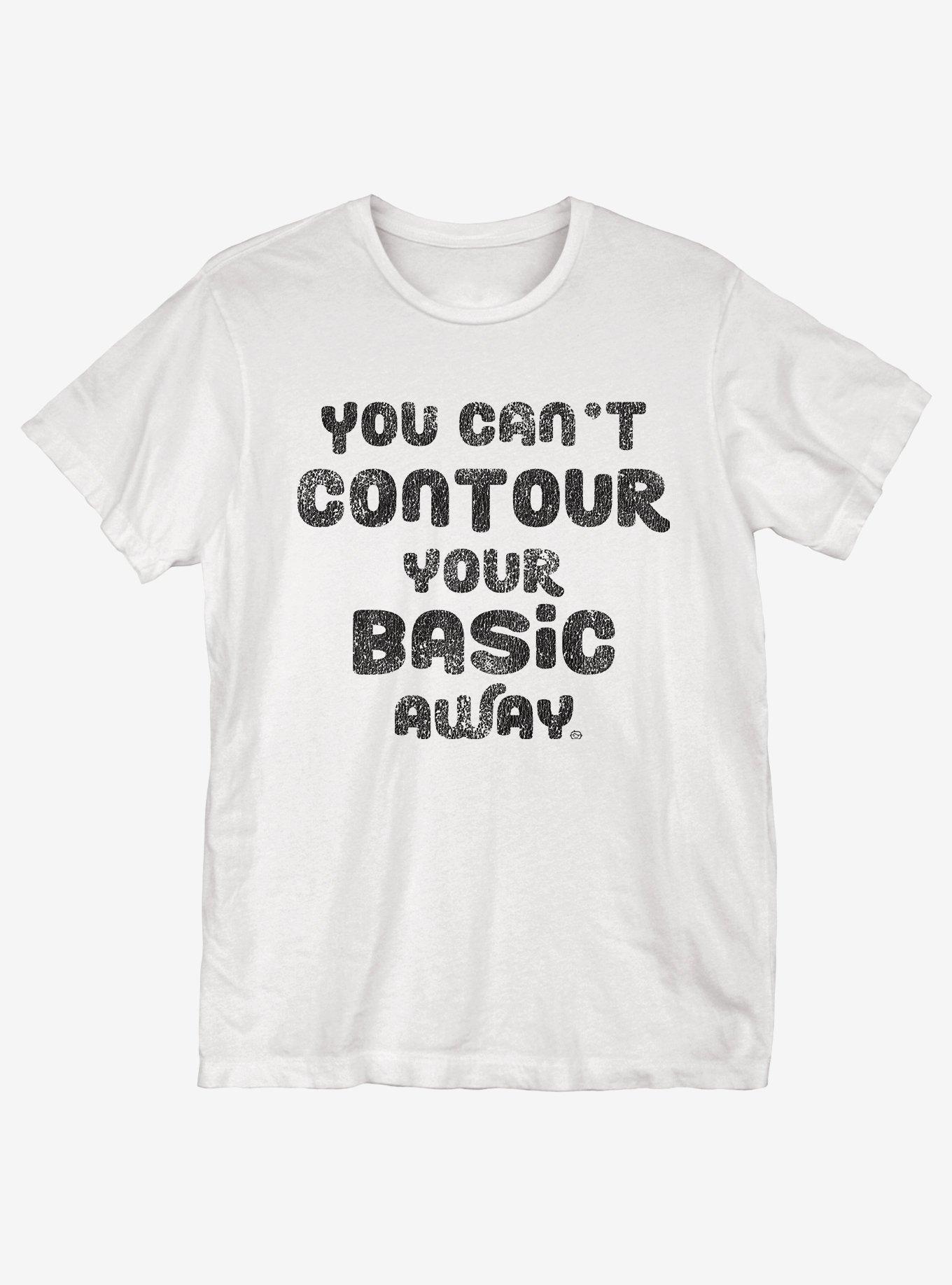 Contour Away T-Shirt, WHITE, hi-res