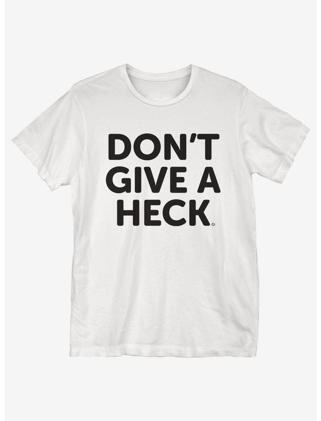 Give A Heck T-Shirt, WHITE, hi-res